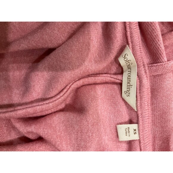 Soft Surroundings  Longline Lagenlook Open Cardigan Size S Sweater - Picture 3 of 4
